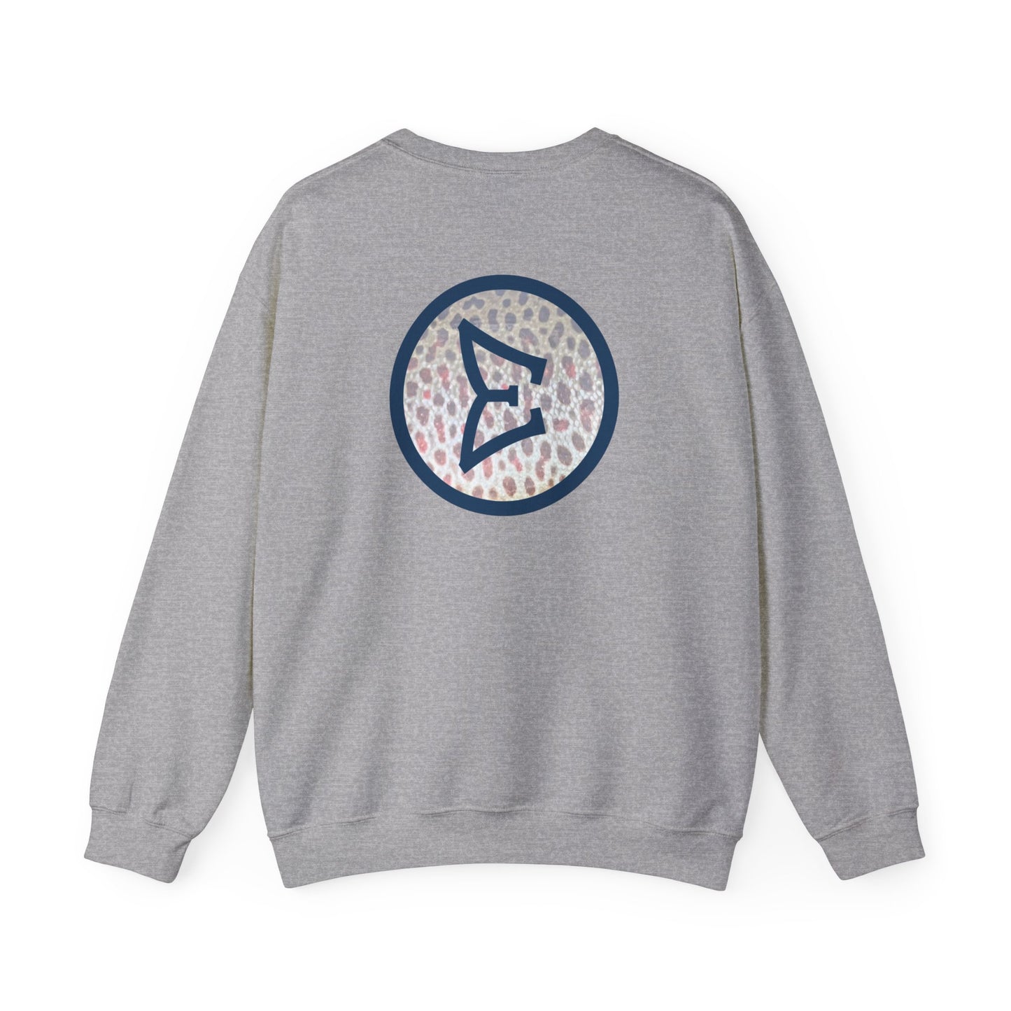 EFFISHENT CREWNECK SWEATSHIRT - BROWN TROUT