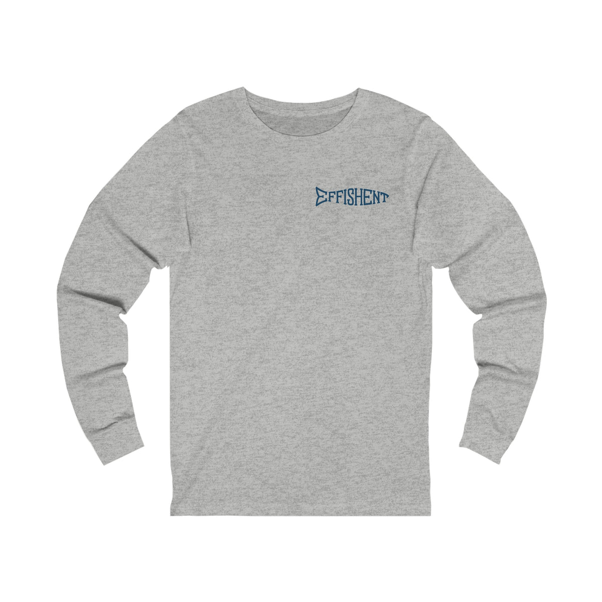 EFFISHENT LONG SLEEVE TEE - BROWN TROUT