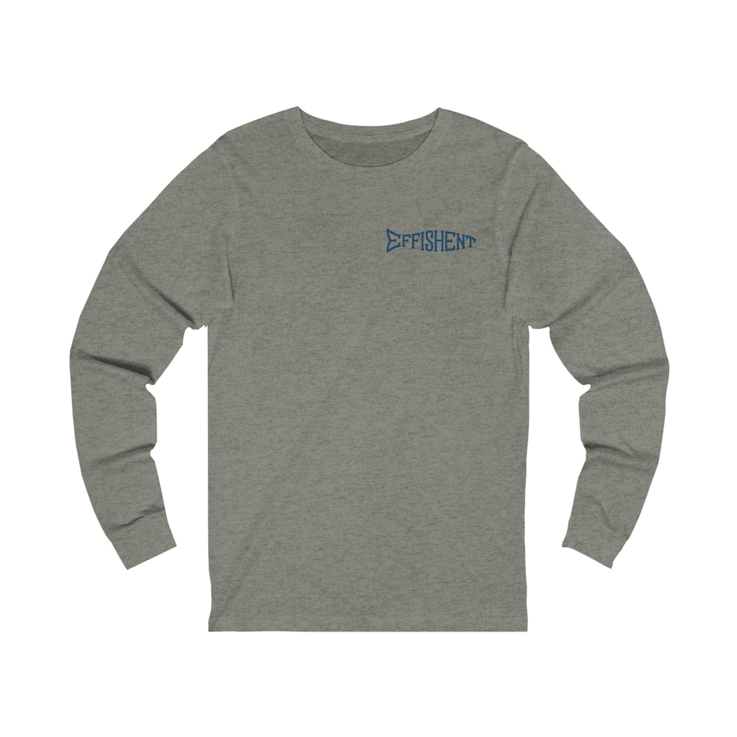 EFFISHENT LONG SLEEVE TEE - BROWN TROUT