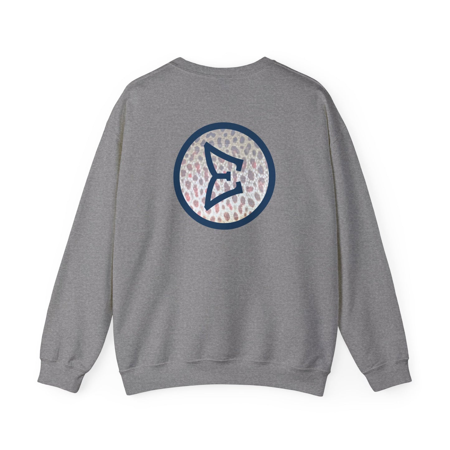 EFFISHENT CREWNECK SWEATSHIRT - BROWN TROUT