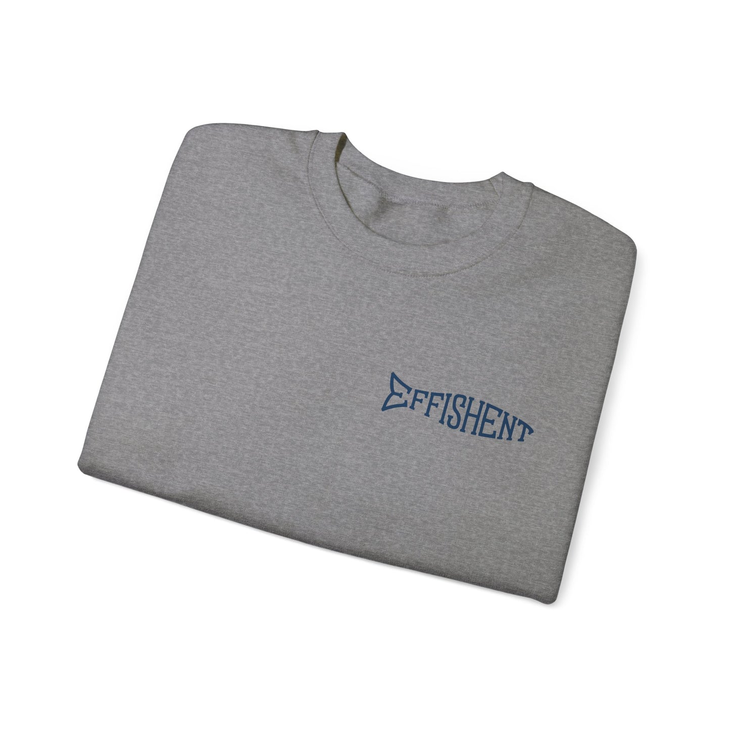 EFFISHENT CREWNECK SWEATSHIRT - BROWN TROUT