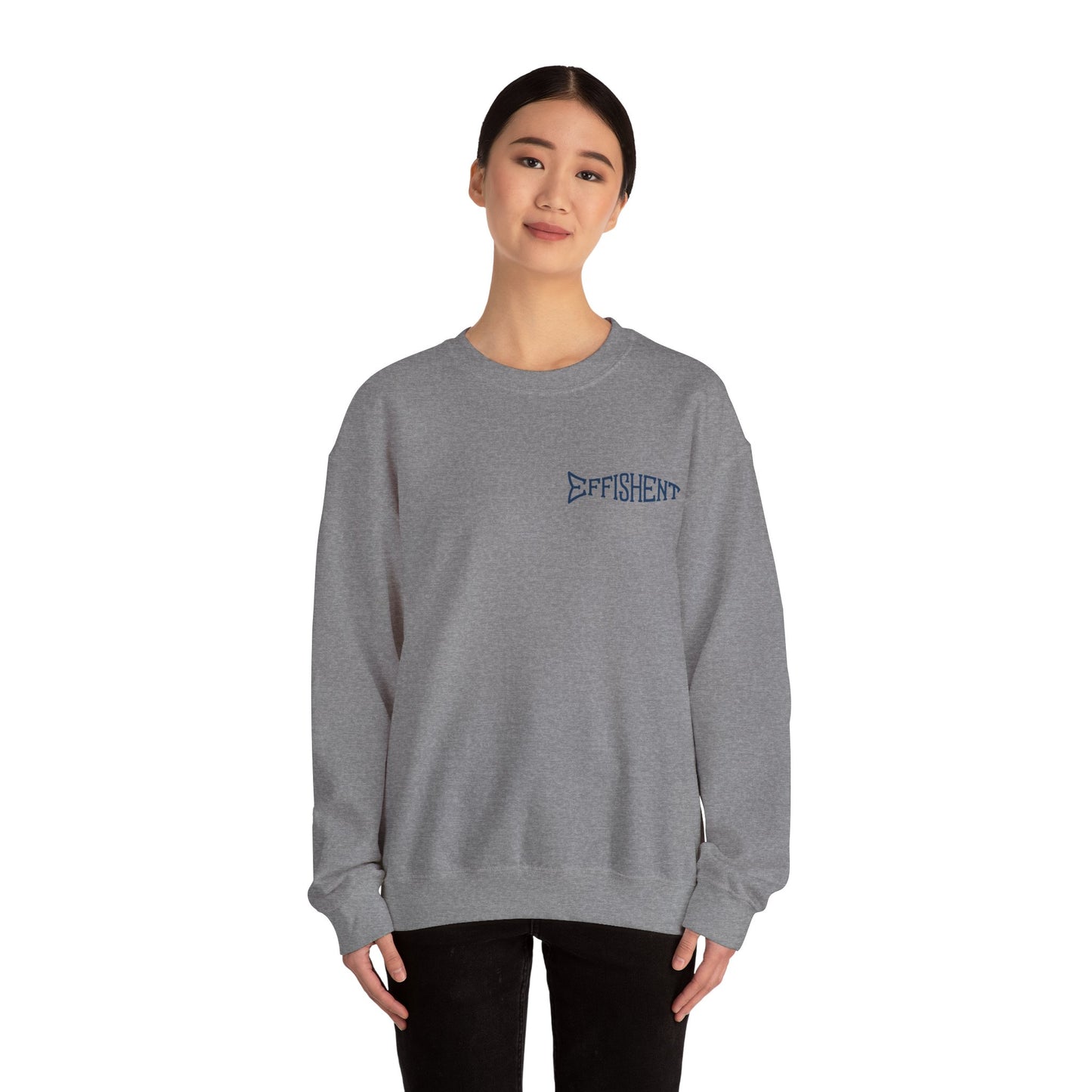 Effishent Crewneck Sweatshirt - Brown Trout