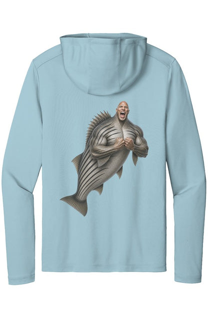 Dwayne quot The Rockfish quot Johnson Effishent UV Sun Hoodie