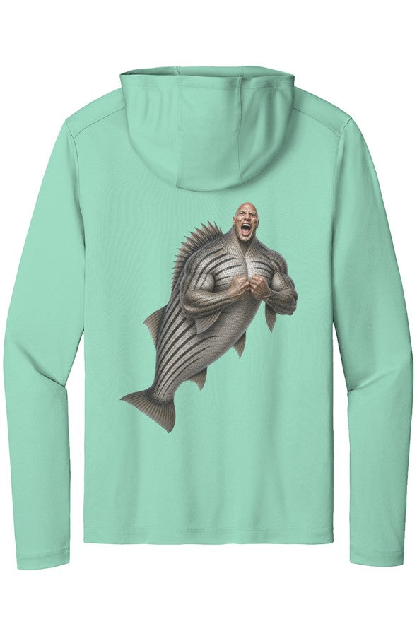 Dwayne quot The Rockfish quot Johnson Effishent UV Sun Hoodie