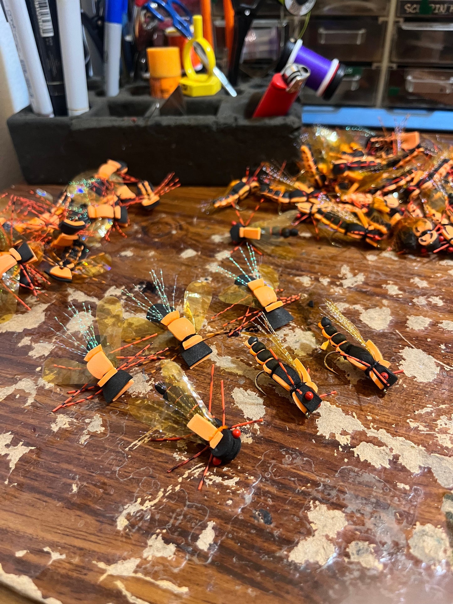 Custom Cicada Order + Two Dozen Precision Nymphs + Fishpond Magnetic Fly Puck | Zack Daugherty